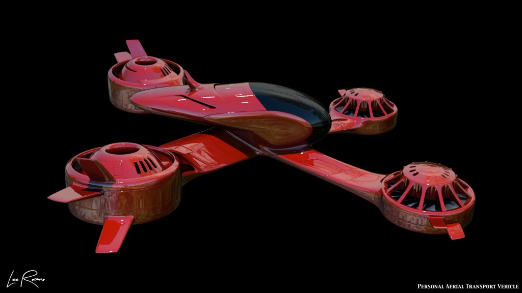 Spider - Personal Aerial Transport Vehicle preview image 6